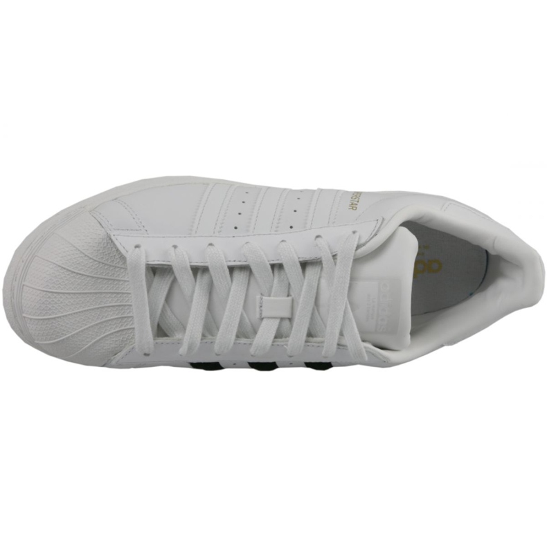 Chaussures Adidas Superstar M CM8073 blanche 2