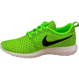 Chaussure Nike Roshe Nm Flyknit M 677243-700 vert 1 Chaussure Nike Roshe Nm Flyknit M 677243-700 vert 1