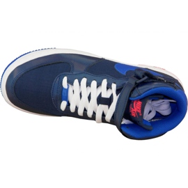 Nike Air Force 1 Mid Gs W 314195-412 chaussures bleu marin 2