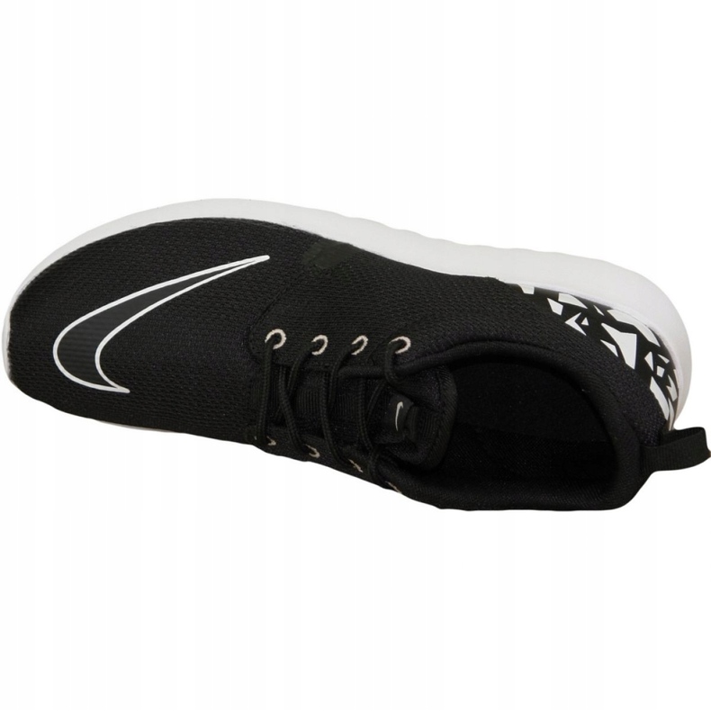 Nike Roshe One Fb Gs W 810513-001 chaussures blanche le noir 2