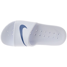 Claquette Nike Kawa Shower 832655-100 blanche 2 Claquette Nike Kawa Shower 832655-100 blanche 2