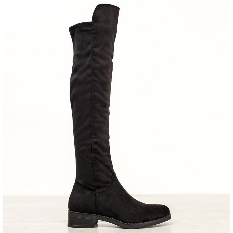 Seastar Bottes noires au-dessus du genou 1