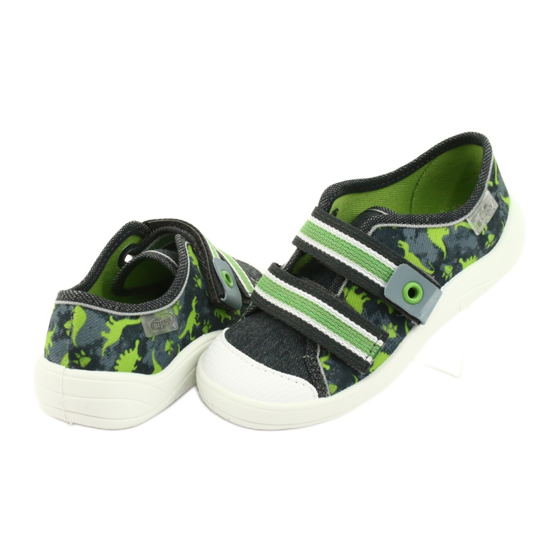 Chaussures enfant Befado 672X067 gris vert 5