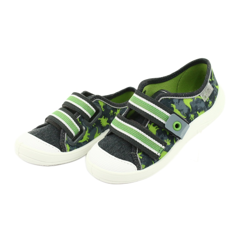 Chaussures enfant Befado 672X067 gris vert 4