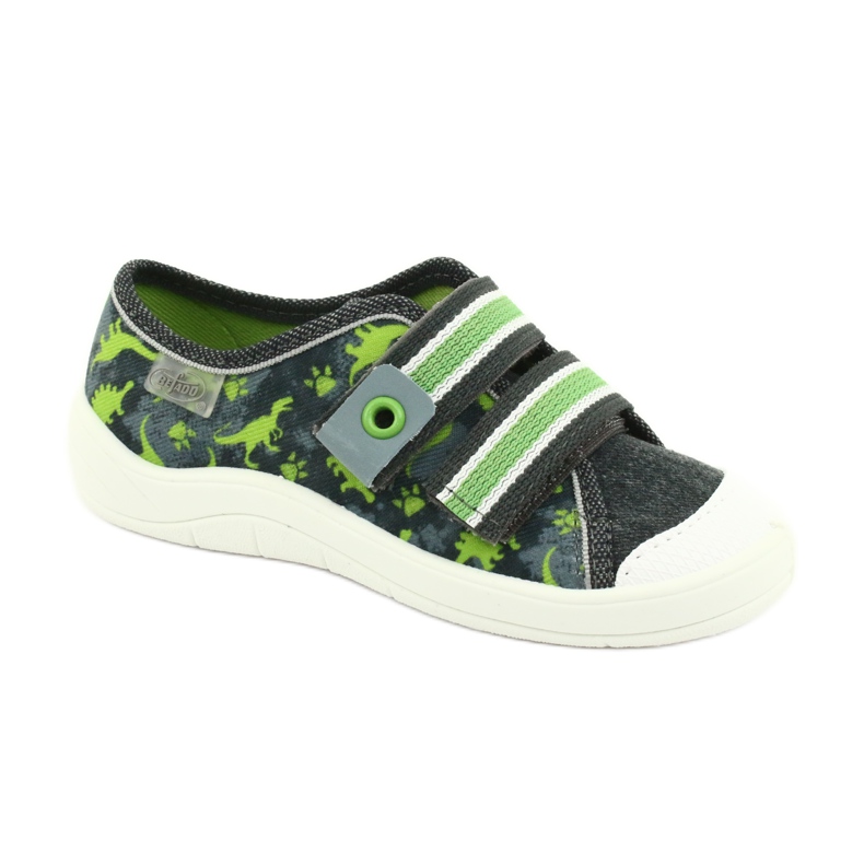 Chaussures enfant Befado 672X067 gris vert 2