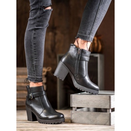 Bella Paris Bottes Avec Boucle noir 1