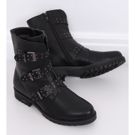 Bottes militaires noires isolées noir 1952-30 Noir 1