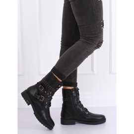 Bottes militaires noires 1952-11 Noir le noir 1