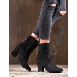 SHELOVET Bottes hautes noires 2