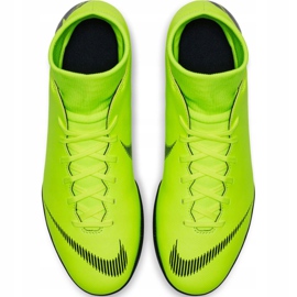 Nike Mercurial Superfly 6 Club Tf M AH7372 701 chaussures de football multicolore vert 2