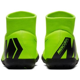 Nike Mercurial Superfly 6 Club Tf M AH7372 701 chaussures de football multicolore vert 4