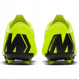 Nike Mercurial Vapor 12 Academy Mg Jr AH7347 701 chaussures de football multicolore jaune 1