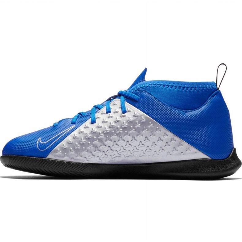 Nike Phantom Vsn Club Df Ic Jr AO3293 400 chaussures de football bleu bleu 1
