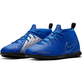 Nike Phantom Vsn Club Df Ic Jr AO3293 400 chaussures de football bleu bleu 2