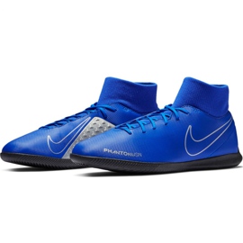 Nike Phantom Vsn Club Df Ic M AO3271 400 chaussures de football bleu bleu 2