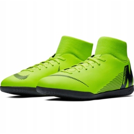 Nike Mercurial Superfly X 6 Club Ic M AH7371 701 chaussures de football multicolore vert 3