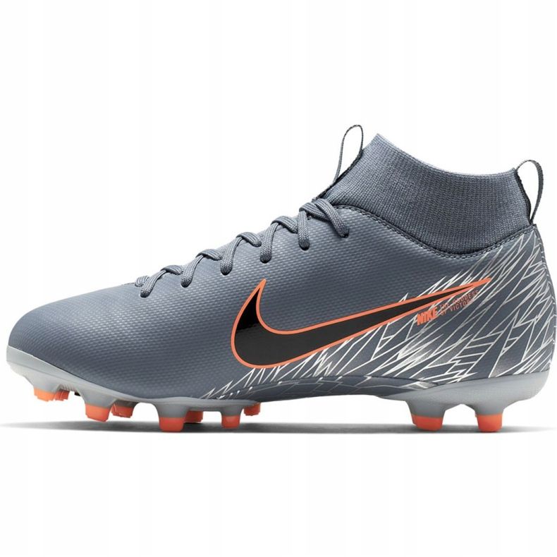 Nike Mercurial Superfly 6 Academy Mg Jr AH7337 408 chaussures de football multicolore gris 1
