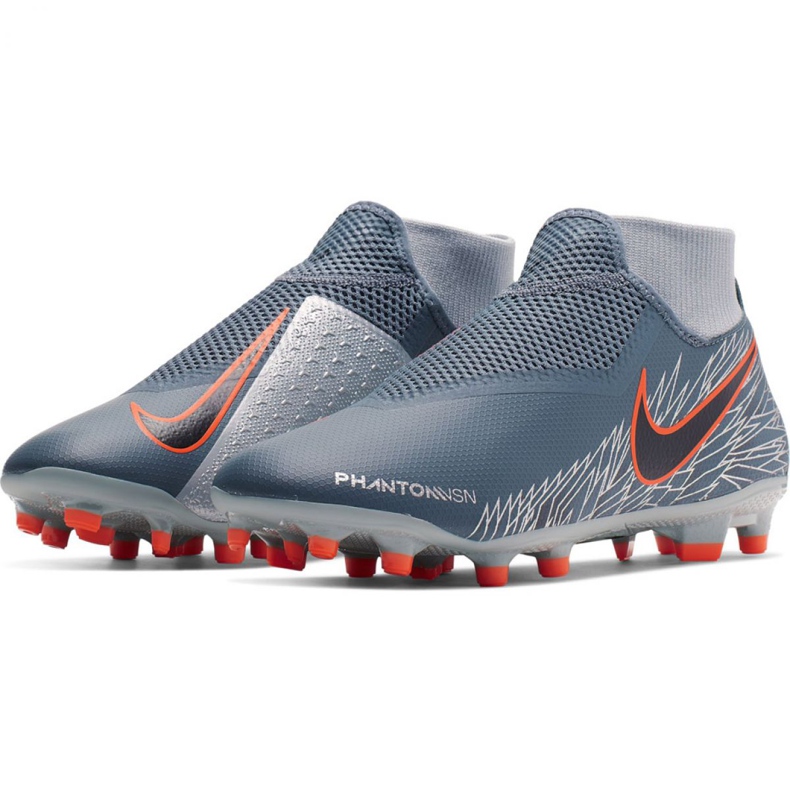 Chaussures de football Nike Phantom Vsn Academy Df FG / MG M AO3258 408 multicolore gris 2 Chaussures de football Nike Phantom Vsn Academy Df FG / MG M AO3258 408 multicolore gris 2