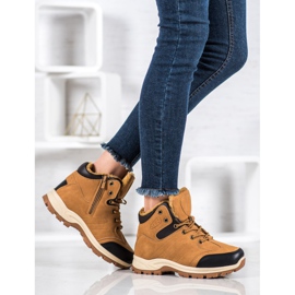 SHELOVET Trappeurs sportifs isolés brun 1 SHELOVET Trappeurs sportifs isolés brun 1