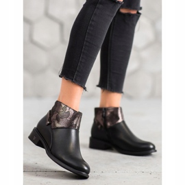 Bottines VINCEZA noir multicolore 2