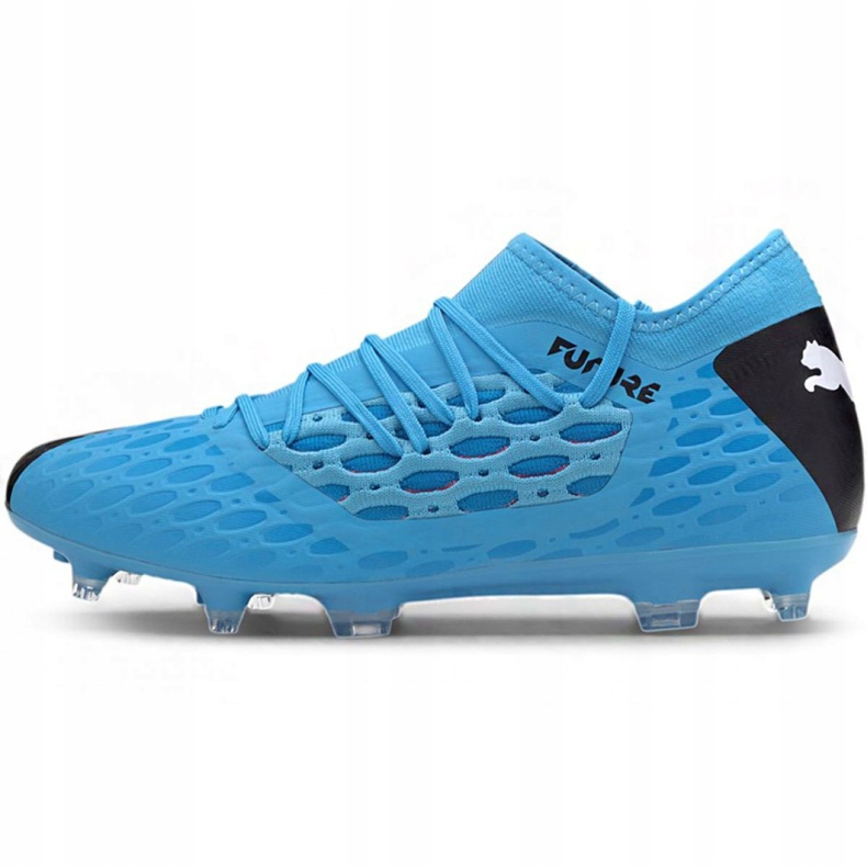 Chaussures de foot Puma Future 5.3 Netfit Fg Ag M 105756 01 bleu bleu 2