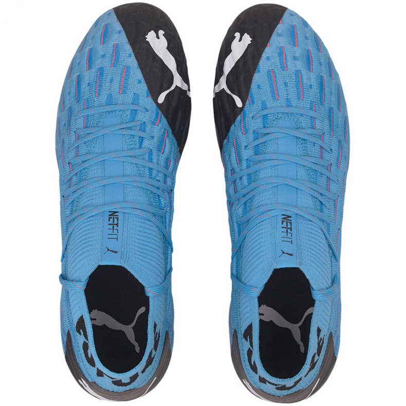 Chaussures de foot Puma Future 5.1 Netfit Fg Ag M 105755 01 bleu bleu 1