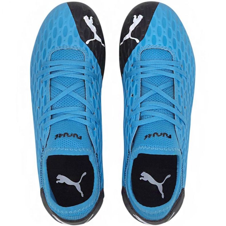 Chaussures de football Puma Future 5.4 Fg Ag Jr 105810 01 bleu marine bleu 1