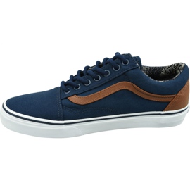 Chaussures Vans Old Skool M VA38G1MVE bleu marin 1 Chaussures Vans Old Skool M VA38G1MVE bleu marin 1