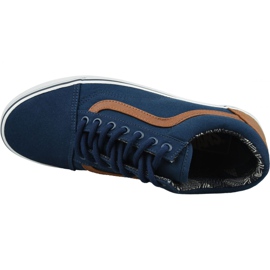 Chaussures Vans Old Skool M VA38G1MVE bleu marin 2 Chaussures Vans Old Skool M VA38G1MVE bleu marin 2