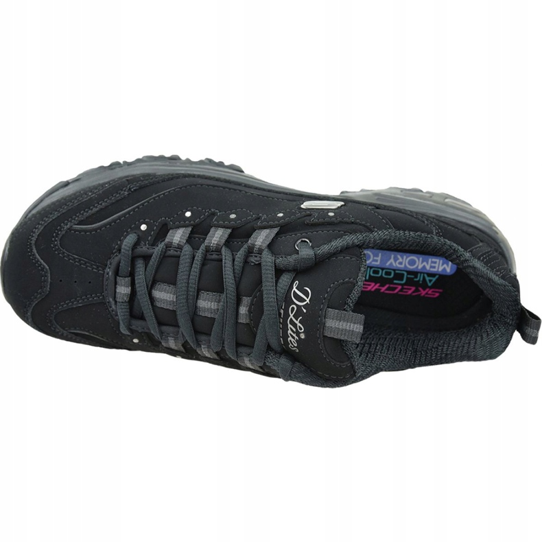 Chaussures Skechers D'Lites W 11949-BBK le noir 2