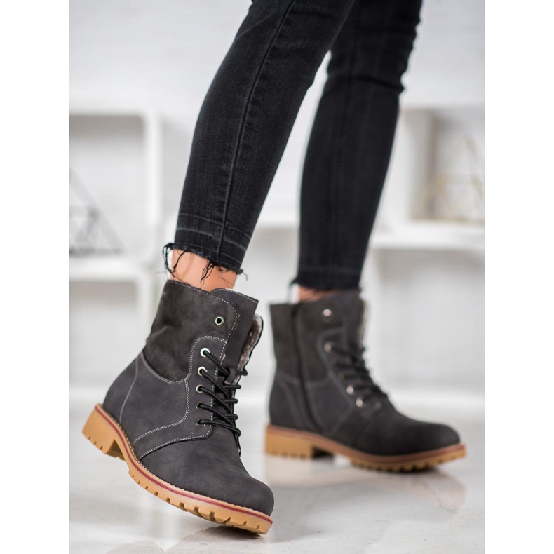 Super Me Bottes chaudes gris 1