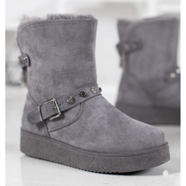 SHELOVET Mukluki avec jets gris 1