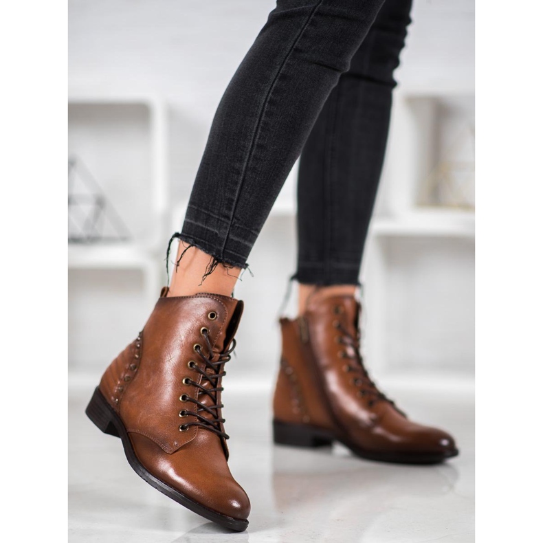 Bottines élégantes VINCEZA brun 2