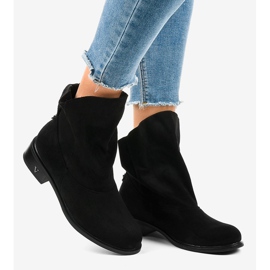 Bottes isolantes plates noires 6672-6 le noir 2 Bottes isolantes plates noires 6672-6 le noir 2