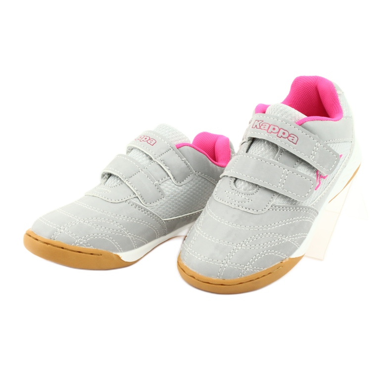 Chaussures Kappa Kickoff Jr 260509K 1522 rose gris 3 Chaussures Kappa Kickoff Jr 260509K 1522 rose gris 3