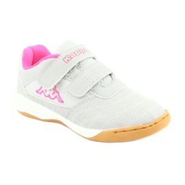 Chaussures Kappa Kickoff Jr 260509K 1522 rose gris 1 Chaussures Kappa Kickoff Jr 260509K 1522 rose gris 1