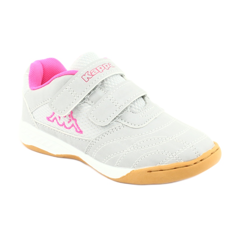 Chaussures Kappa Kickoff Jr 260509K 1522 rose gris 1