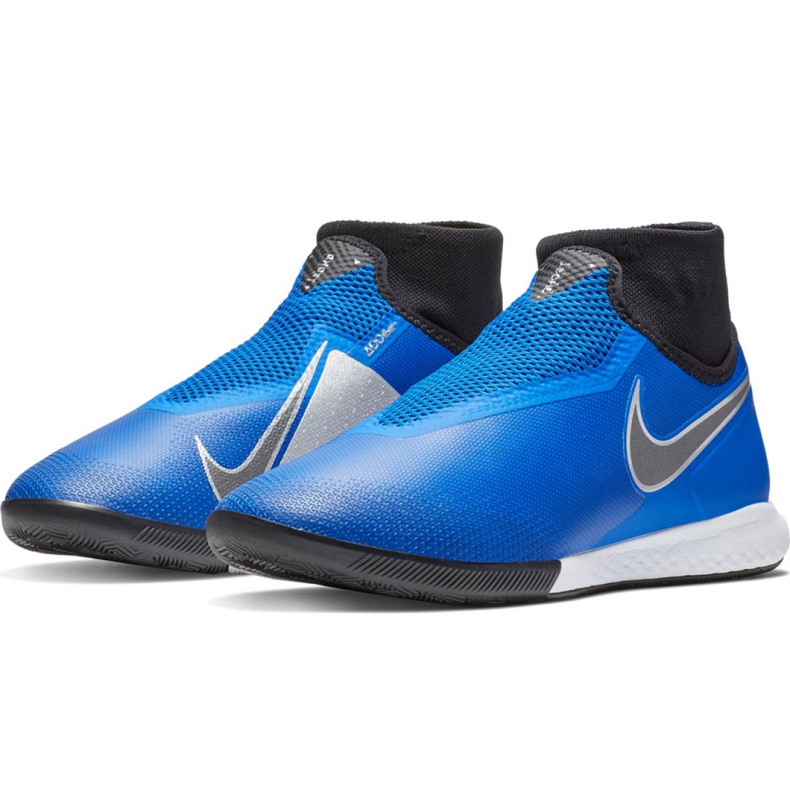 Nike React Phantom Vsn Pro Df Ic M AO3276 400 chaussures de football multicolore bleu 2
