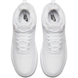 Chaussure Nike Court Borough Mid M 838938 111 blanc 1