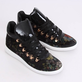 Baskets en velours K1834206 Camouflage multicolore vert 6
