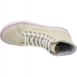 Chaussures Vans Sk8-Hi Slim W VA32R2MXN beige 2