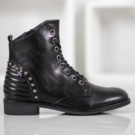 Bottines élégantes VINCEZA noir 1