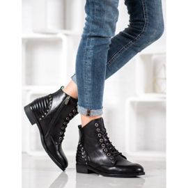 Bottines élégantes VINCEZA noir 2