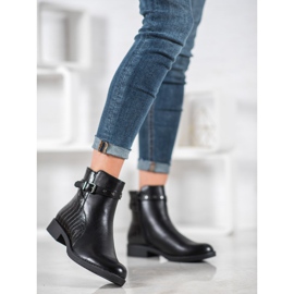 J. Star Bottes noires chaudes le noir 1