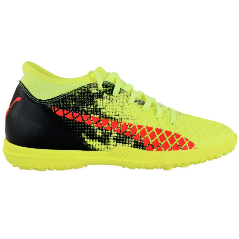 Chaussures de foot Puma Future 18.4 Tt M 104339 01 multicolore jaune 1