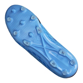 Chaussures de foot Puma Jr Future 5.3 Netfit Fg Jr 105806-01 bleu bleu 2
