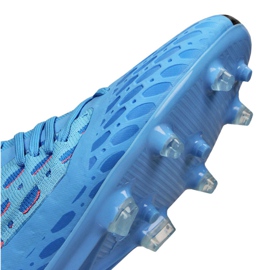 Chaussures de foot Puma Jr Future 5.3 Netfit Fg Jr 105806-01 bleu bleu 5