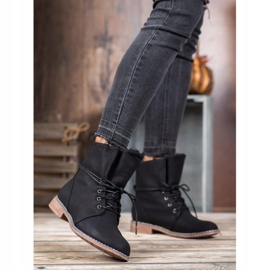 Queentina Trappeurs élégants noir 2