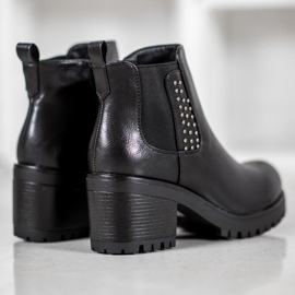 J. Star Bottes chaudes sur le poste noir 1