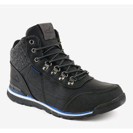 Bottes de neige isolées noires de la MXC-7585 1
